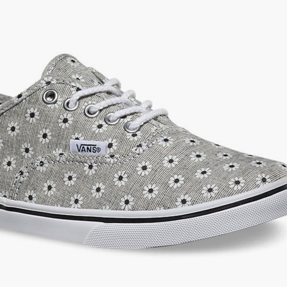 VANS Chambray Floral Authentic Lo Pro Womens Shoes - Picture 8 of 13